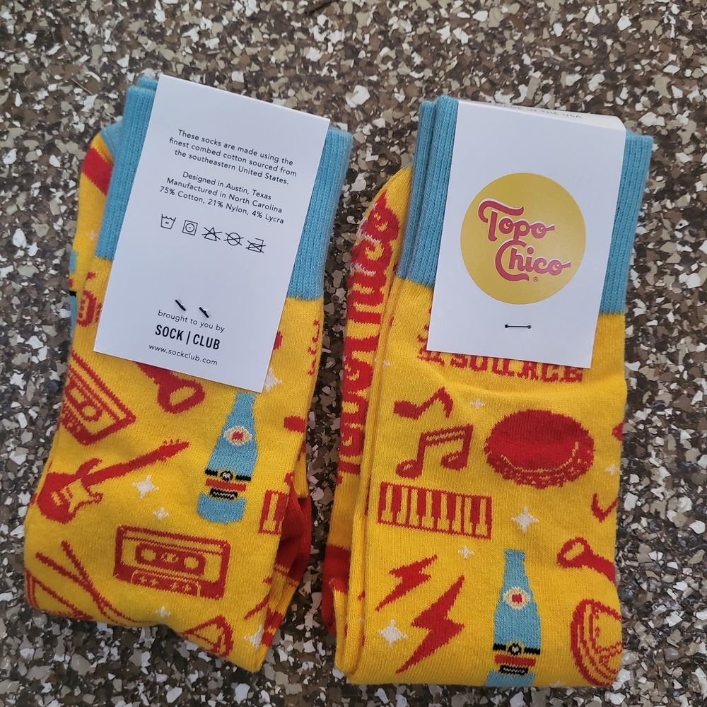 Topo Chico Socks